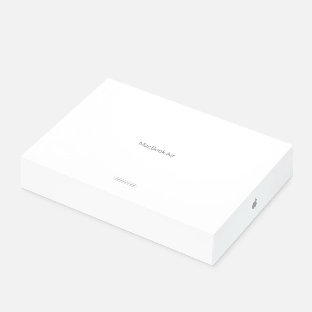 Apple MacBook Air Packaging in White